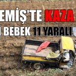 Ödemiş’te Kaza